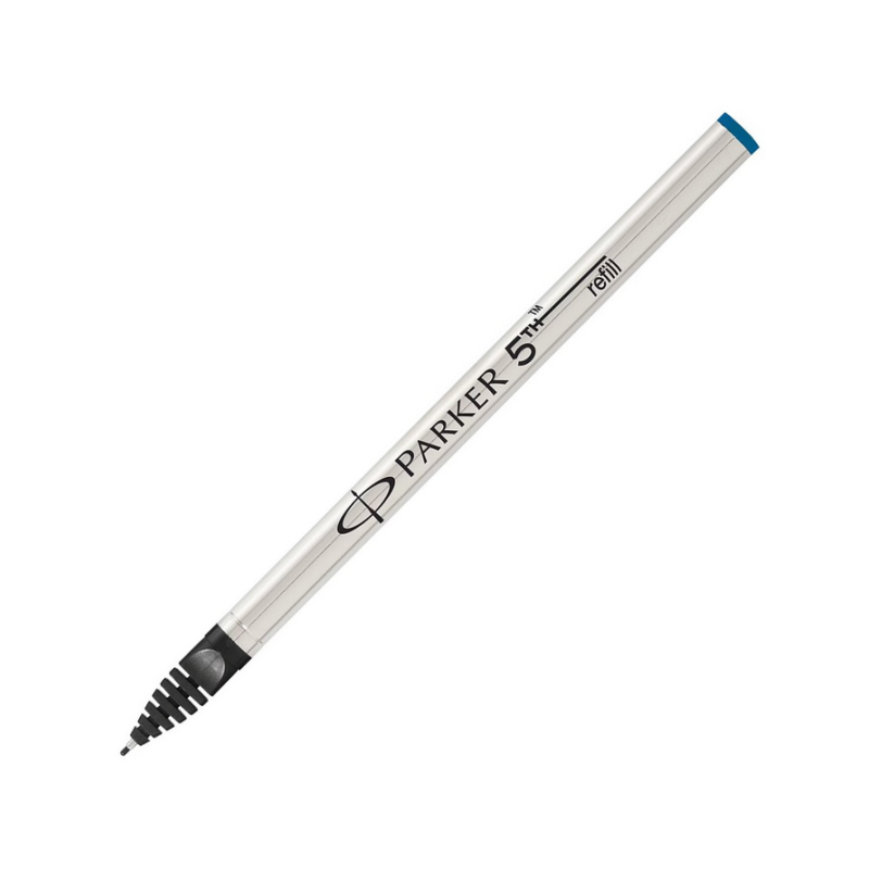Parker 5TH recharge, pointe fine, encre bleue