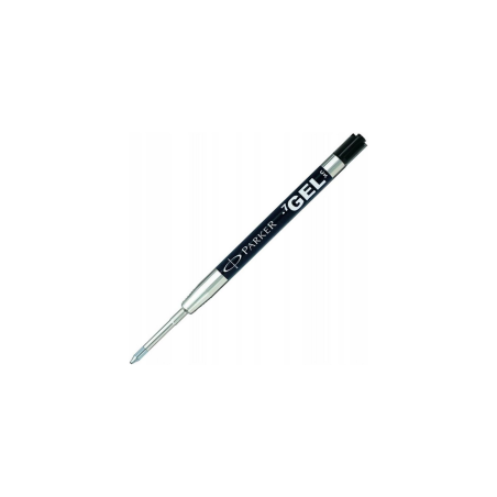Parker Recharge Quink Gel Stylo Bille Pointe Fine Noire | Univers Rech