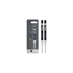 Parker Recharge Bille Gel Pointe Moyenne Noire | Univers Recharge