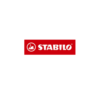 STABILO Recharge pour stylo-bille bleu pointe moyenne