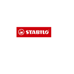 STABILO Recharge pour stylo-bille bleu pointe moyenne
