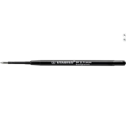 STABILO Blister de 2 recharges stylo-bille noir | univers recharge