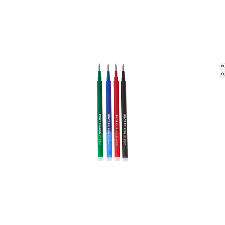 PILOT 4 étuis de 3 recharges FriXion 0.7
