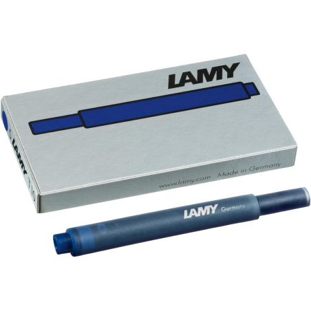 LAMY boite 5 cartouches d'encre T10 encre Bleu-Noir