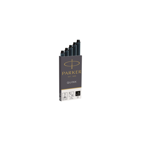 PARKER Cartouches d'encre longues QUINK, noir