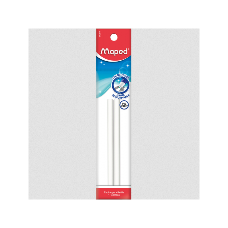 Maped Gomme de recharge pour crayon à gomme Gom-Pen