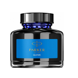 PARKER Quink flacon d'encre bleue effaçable, 57 ml