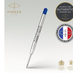 PARKER Recharge pour stylo QUINKflow, M, blister de 3, bleu