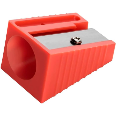 WONDAY Taille-crayon Plastique Spécial Gros Crayons Diam 17 mm Coloris
