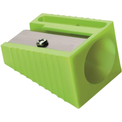 WONDAY Taille-crayon Plastique Spécial Gros Crayons Diam 17 mm Coloris