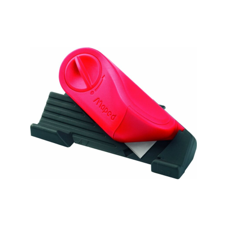 MAPED Outil de coupe Matt Cutter 45 degrés, noir/rouge