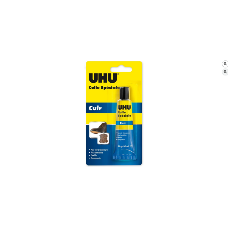 UHU Colle spéciale cuir et chaussure tube de 30g