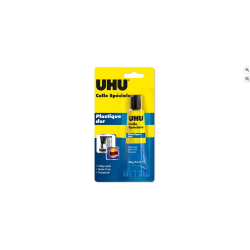 UHU Colle spéciale plastique dur tube 30g
