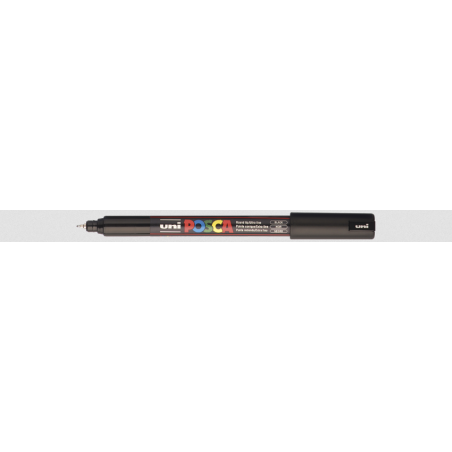 POSCA MARQUEUR NOIR EXTRA FIN 0.7MM