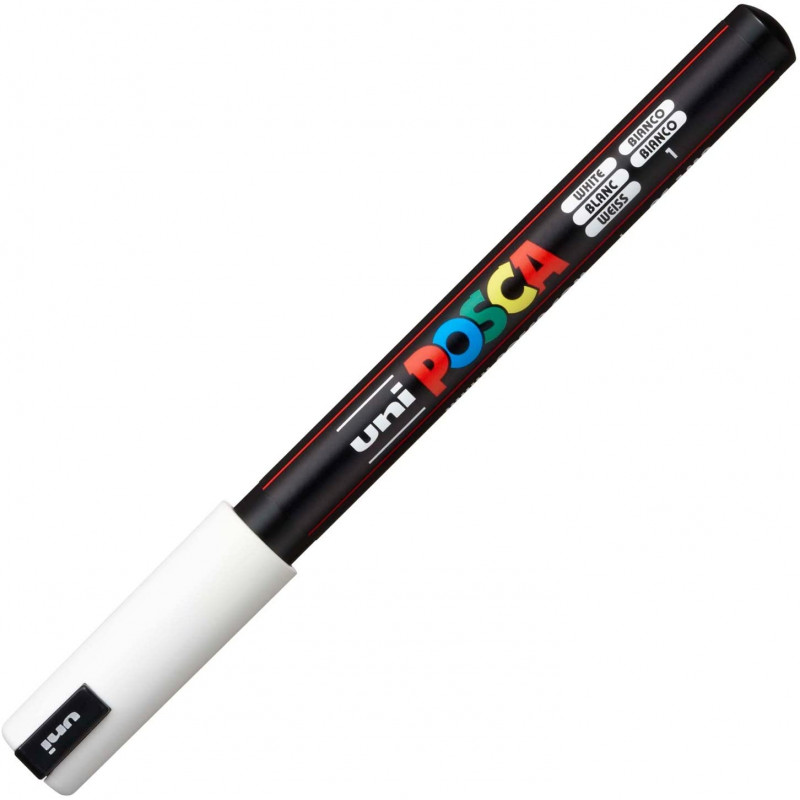 UNIBALL POSCA Marqueur à pigment PC1MR, blanc