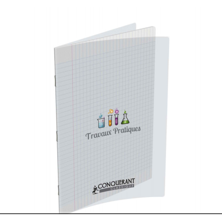 CONQUERANT CLASSIQUE Cahier travaux pratiques, 240 x 320 mm