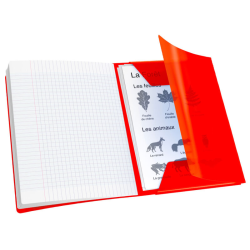 CONQUERANT CLASSIQUE Cahier à rabat 240 x 320 mm, jaune 96 pages