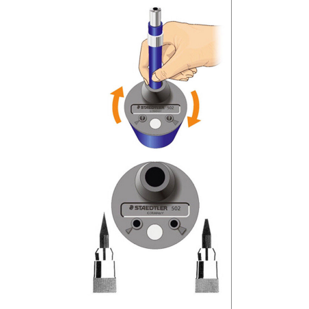 STAEDTLER Taille-mine, rond, pour mines de 2 mm