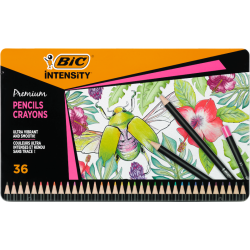 BIC Intensity Premium Boîte de  36 Crayons de Couleur