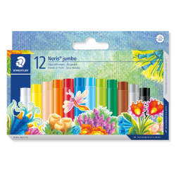 STAEDTLER Pastel à l'huile Noris jumbo, étui de 12