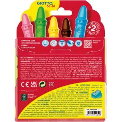 GIOTTO be-bè - Etui 10 maxi crayons de cire