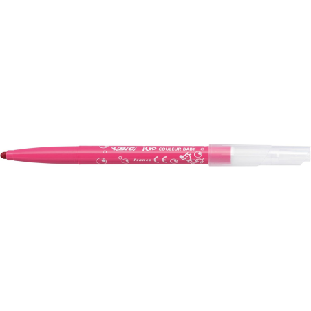 BIC KIDS Feutre Kid Couleur Baby, étui en carton de 12
