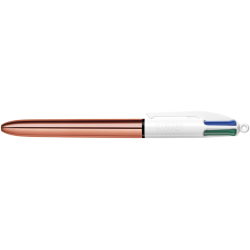 Le Stylo 4 Couleurs Rétractable à Pointe Moyenne BIC 4 Colours Shine
