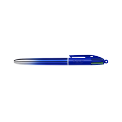 BIC Stylo à bille rétractable 4 Colours Smooth Gradient