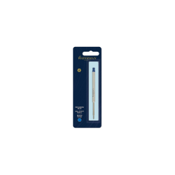 WATERMAN recharge bille , pointe fine, bleue, blister X 1