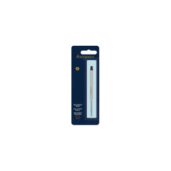 WATERMAN recharge bille , pointe moyenne, bleue, blister X 1
