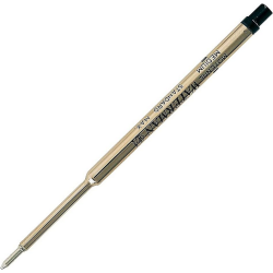 WATERMAN recharge bille , pointe moyenne, bleue, blister X 1